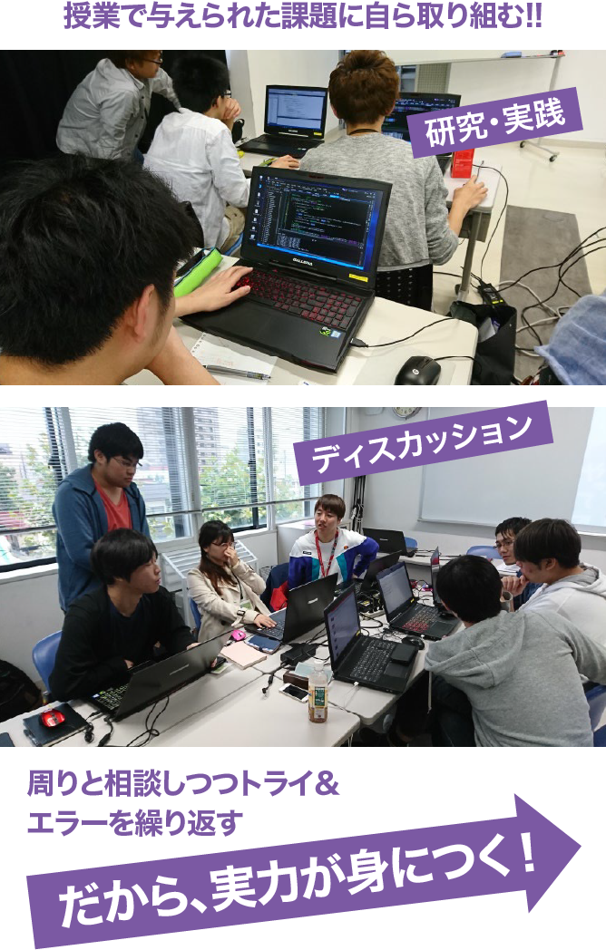 ゲームクリエイター学科 吉田学園情報ビジネス専門学校